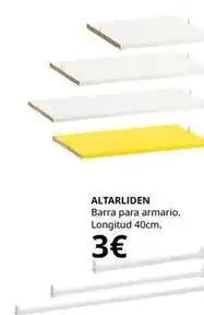 IKEA Barra para armario oferta