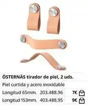 IKEA Osternas tirrador de piel oferta