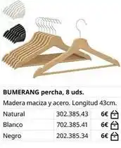 IKEA Blanco - bumerang percha oferta