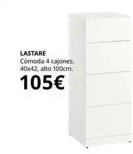 IKEA Lástare cómoda 4 cajones oferta