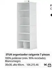 IKEA Stak organizador colgante 7 piezas oferta