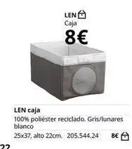 IKEA Blanco - len caja oferta