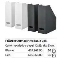 IKEA Blanco - fjaderharv archivador oferta