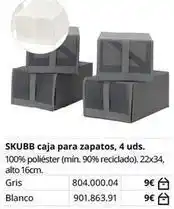 IKEA Blanco - skubb caja para zapatos oferta