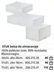 IKEA Stuk bolsa de almacenaje oferta