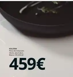 IKEA Blanco - placa de inducción oferta