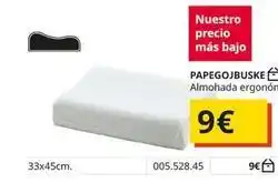 IKEA Almohada ergonorónica oferta