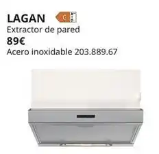 IKEA Lagan - laggan extractor de pared oferta