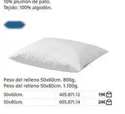 IKEA 10% plumon de pato oferta