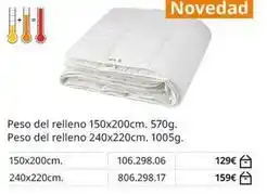 IKEA Peso del relleno oferta