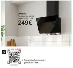 IKEA Ikea - extractor de pared. negro oferta