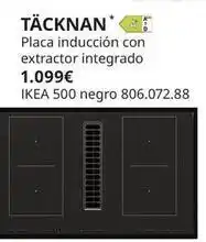 IKEA Ikea - placa inducción con extractor integrado oferta