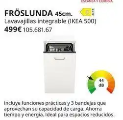 IKEA Ikea - lavavajillas integrable oferta