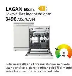 IKEA Lagan - lavavajillas independiente oferta