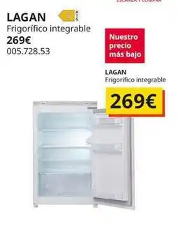 IKEA Lagan - frigorífico integrable oferta