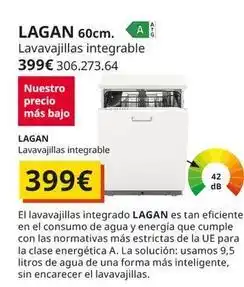 IKEA Lagan - lavavajillas integrable oferta