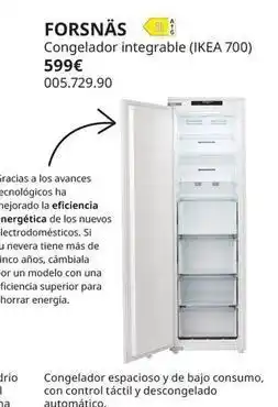IKEA Ikea - forsnas congelador integrable (ikea 700) oferta