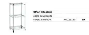 Omar estanteria
