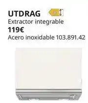 IKEA Extractor integrable oferta