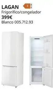 IKEA Lagan - frigorifico/congelador blanco oferta
