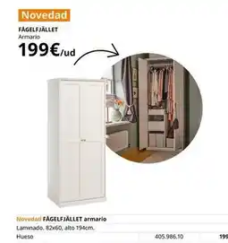 IKEA Fagelfjallet armario oferta