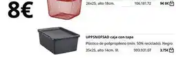 IKEA Uppsnfsad caja con tapa oferta
