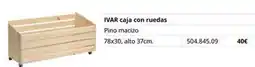 IKEA Caja con ruedas oferta