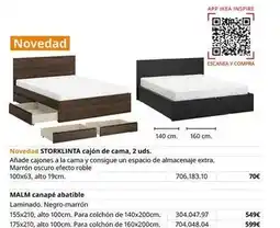 IKEA Ikea - malm canape abatible oferta