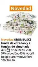 IKEA Funda de edredon y 2 fundas de almohada oferta