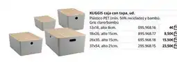 IKEA Kuggis caja con tapa oferta
