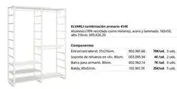 IKEA Elvarli combinación armario oferta