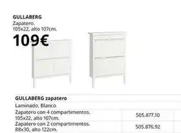 IKEA Blanco - laminado. zapatero oferta