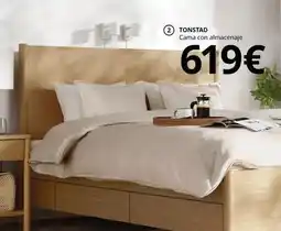 IKEA Tonstad - cama con almacenaje oferta
