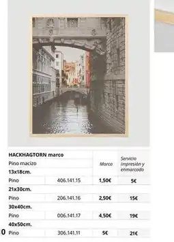 IKEA Pino macizio oferta