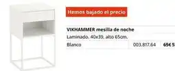 IKEA Blanco - mesilla de noche oferta