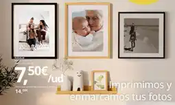 IKEA Imprimimos y enmarcamos tus fotos oferta