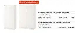 IKEA Blanco - armario con puertas abatibles oferta