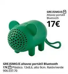 IKEA Grejsimojs altavoz portatil bluetooth oferta