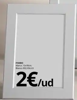 IKEA Blanco - marco. 13x16cm oferta