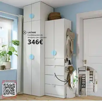 Ikea - combinacion de ammario con cajones
