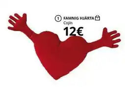 IKEA Famnig hjarta cojin oferta