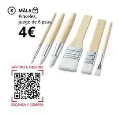IKEA Ikea - pinceles juego de 6 pzas oferta