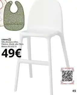 IKEA Urban - silla alta para inños oferta