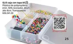 IKEA Ikea - glis caja con tapa 6 oferta