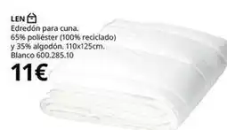 IKEA Blanco - edredón para cuna oferta