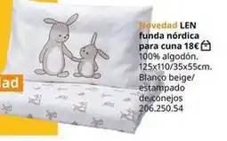 IKEA Blanco - funda nórdica para cuna oferta