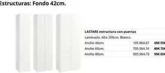 Blanco - laminada ato 200cm