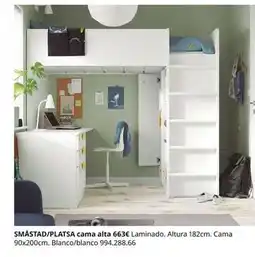 IKEA Smastad/platsa cama alta oferta