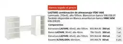 IKEA Blanco - lastarce combinación de almacenaje oferta