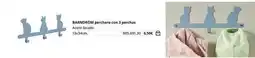 IKEA Bandroom perchero con 3 parchas oferta